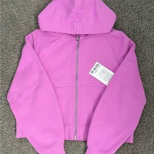 Lululemon Athletica Pink Scuba Zip-Up Hoodie